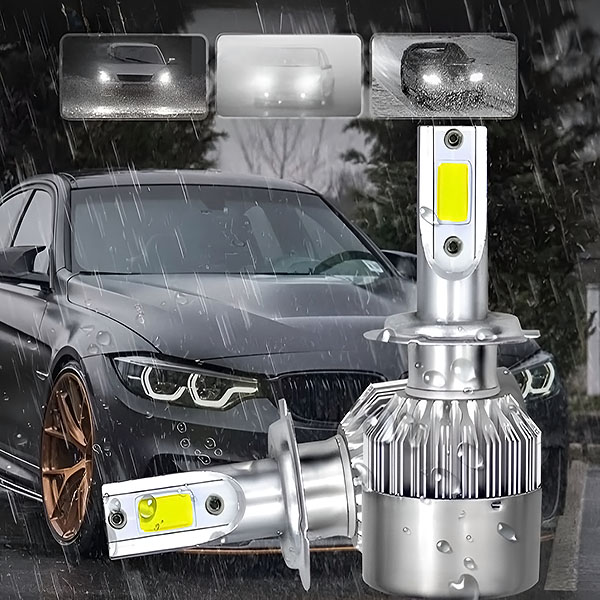 Juego De 2 Embellecedores De Luces Antiniebla Para BMW 328 Sedán 2012-2015 - Color Negro Texturizado