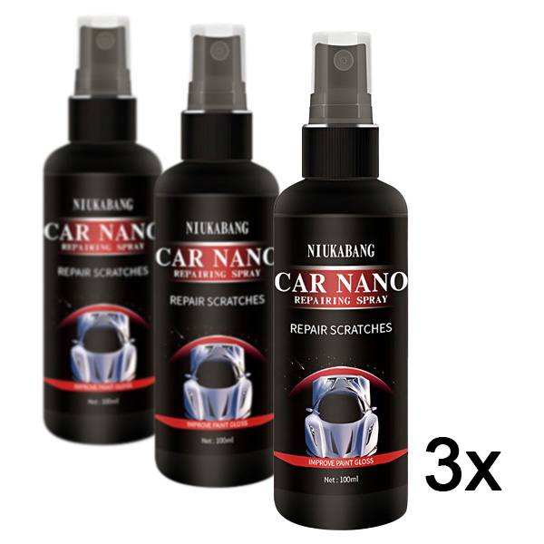 3x Reparación de arañazos para el coche Nano Spray | CAREASE
