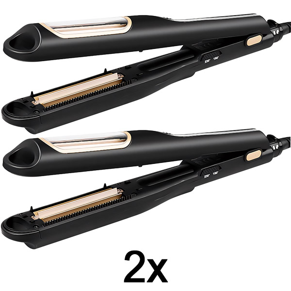 2x Plancha onduladora automática para el pelo CRIMMASTER