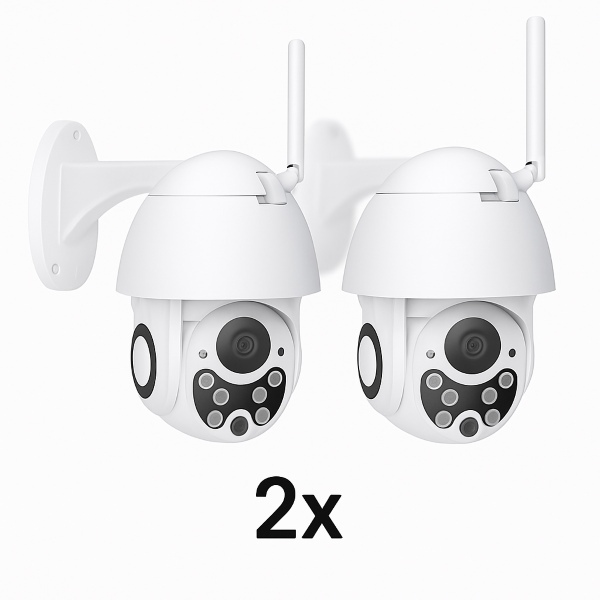 2x Cámara inalámbrica para exteriores e interiores | DIGICAM