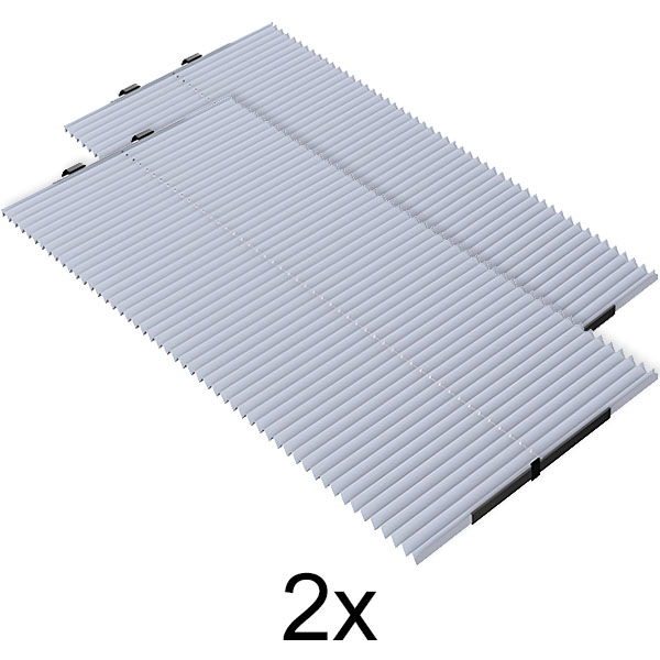 2x Pantalla protectora de rayos UV para coche GLADESHADE