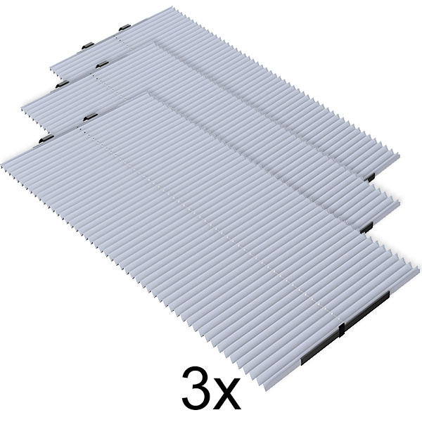 3x Pantalla protectora de rayos UV para coche GLADESHADE