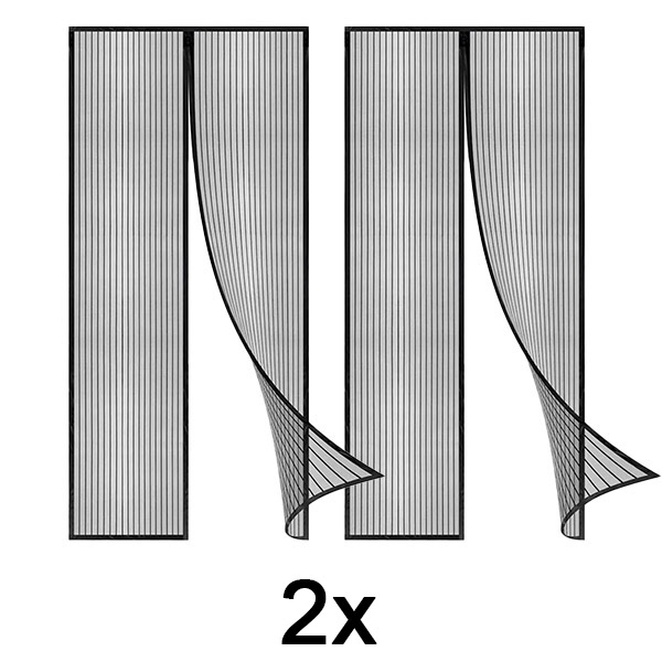 2x Mosquitera magnética para puertas | INSECTPROTECT