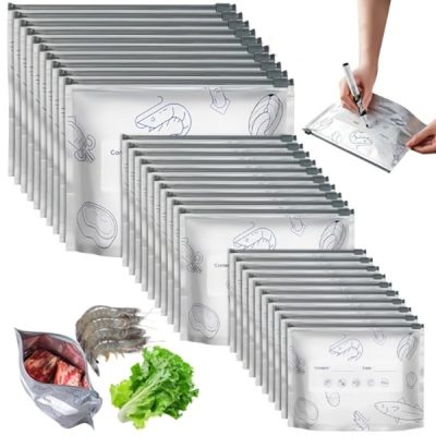 Bolsas de almacenamiento de papel de aluminio reutilizables (30 uds) | REUSEFO