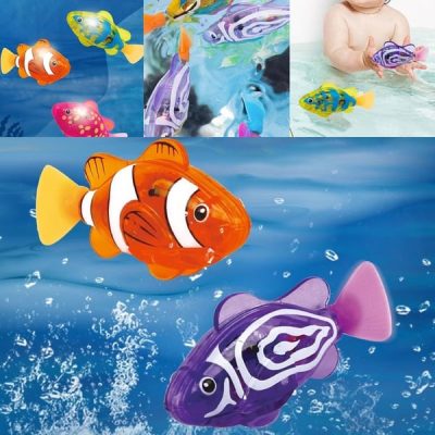 Juguete pez robot nadador (4 piezas/juego) | FISHISWIM